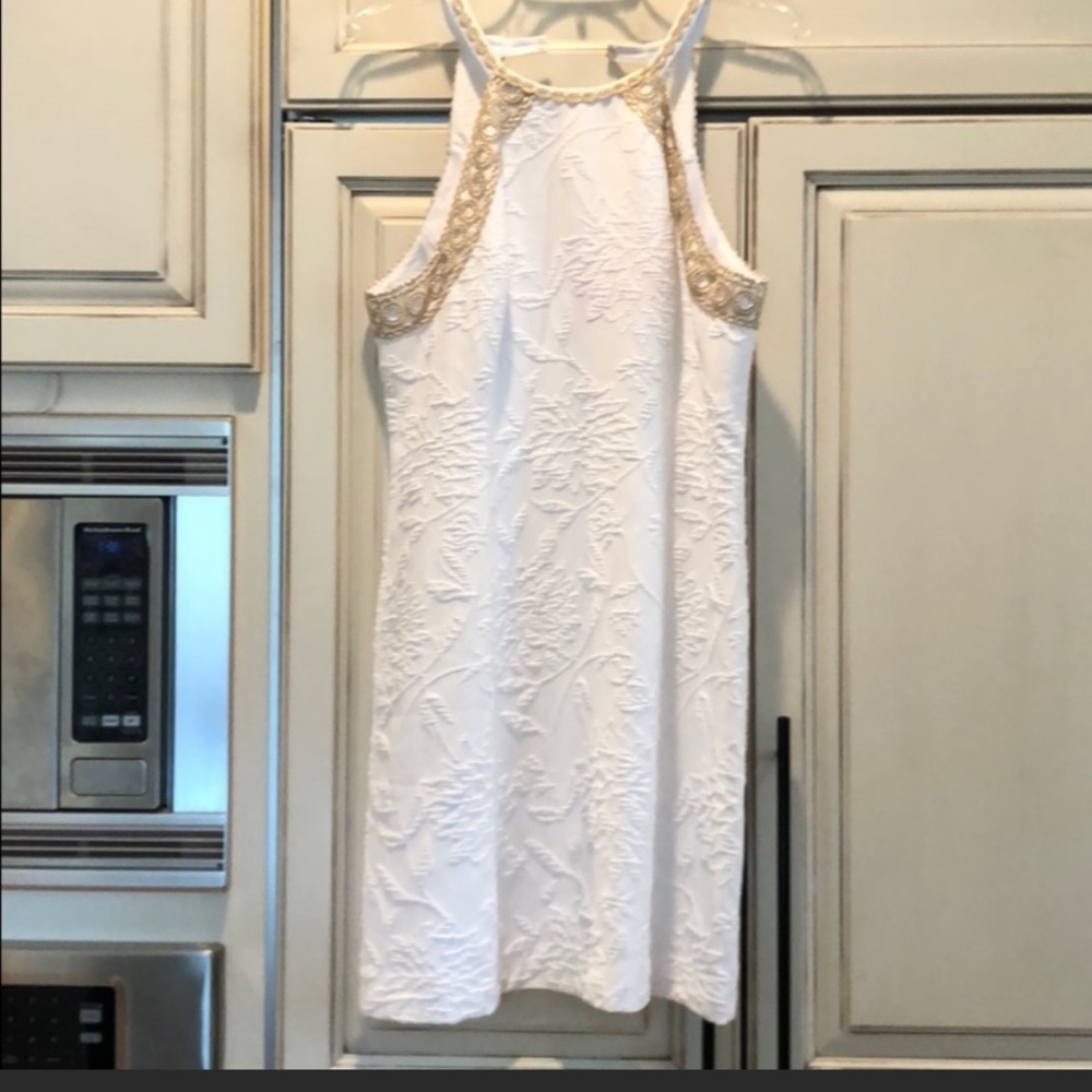 Lilly pulitzer NWT pearl stretch shift dress